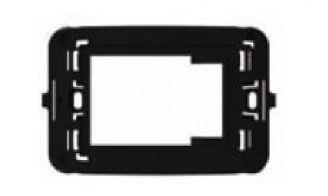 AERTECNICA S.P.A. - ATNNA677 SUPPORTO ADATTATORE PLACCA AVE NERO LUCI