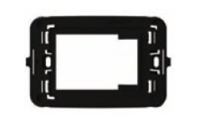 AERTECNICA S.P.A. - ATNNA677 SUPPORTO ADATTATORE PLACCA AVE NERO LUCI