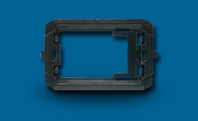 AERTECNICA S.P.A. - ATNNA684 SUPPORTO ADATT.PLACCA GEWISS GRIGIO SCUR