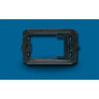 AERTECNICA SPA - ATNNA684 SUPPORTO ADATT.PLACCA GEWISS GRIGIO SCUR