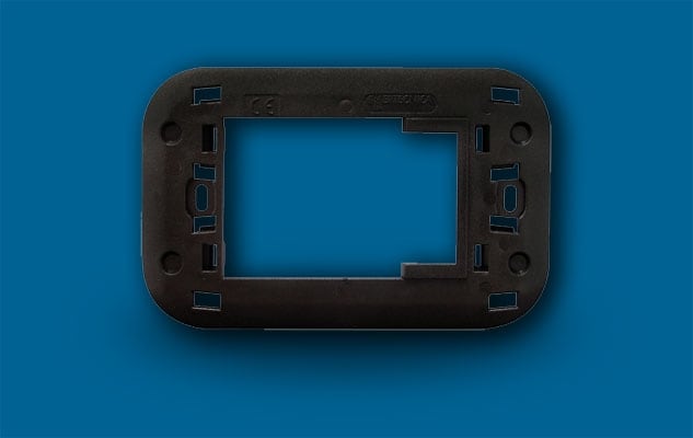 AERTECNICA S.P.A. - ATNNA688 SUPP.ADATT.PLACCA BTICINO GRIGIO SCURO L