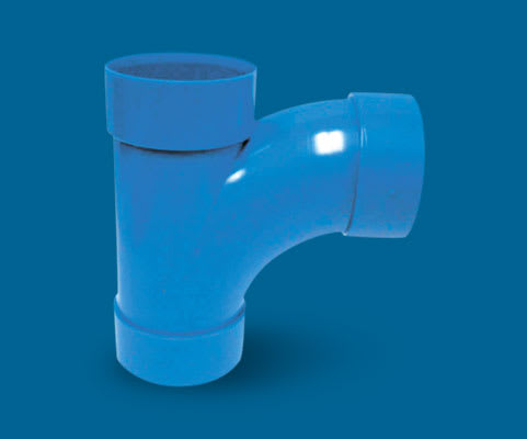 AERTECNICA S.P.A. - ATNTR056 DERIVAZIONE PVC D50 90° FF