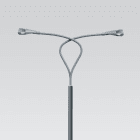 IGUZZINI ILLUMINAZI - IGZ3.1588.074.0 PALO INTER.FE.D=159 H=9843 C/BRAC.CURV.D