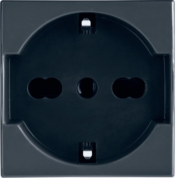 BOCCHIOTTI S.P.A. - IBOB02859 PRS SCH.2P+T 16A BK PRESA SCHUKO/BIV.