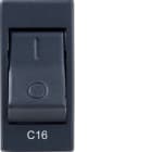 BOCCHIOTTI SPA - IBOB02861 INT.AUT.MAG. 1P+N C16 3KA 230V BK