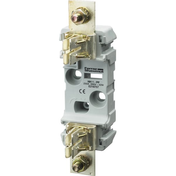 MERSEN ITALIA SPA - XESBB11PP BASI PER FUS. NH1 PLASTICA 1 POLO BB11PP