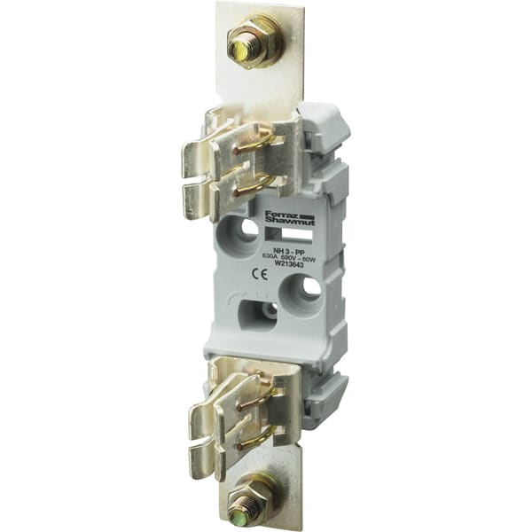 MERSEN ITALIA SPA - XESBB31PP BASI PER FUS. NH3 PLASTICA 1 POLO BB31PP