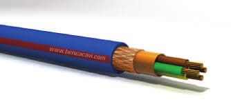 BERICA CAVI S.P.A. - BECB0502050B FR2OHH2R CEI UNEL 36762 - 2x0,50 BLU PER