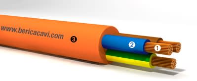 BERICA CAVI S.P.A. - BECB5003250M FFC/2 3G2,5