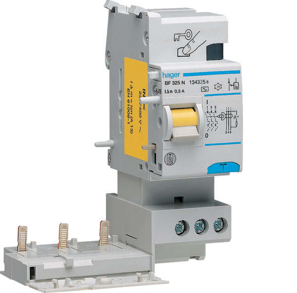 HAGER HAGBF325N B. DIFF. 3P 300MA <25A A 3M