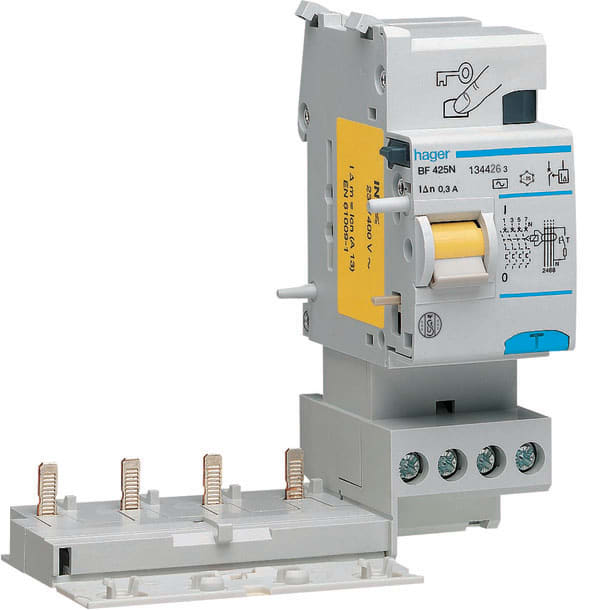 HAGER HAGBF425N B. DIFF. 4P 300MA <25A A 3M