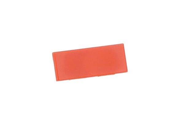 LOVATO LOVBFX30 TARGHETTA NEUTRA ARANCIO PER SCRITTURA