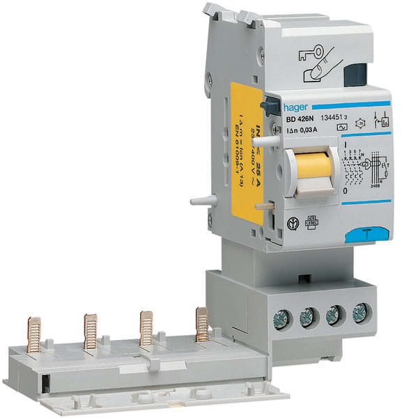 HAGER HAGBG425N B. DIFF. 4P 500MA <25A A 3M