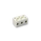 ARNOCANALI SPA - ARNBH160.3 MORSETTO PORCELLANA 3 FORI 10 MMQ
