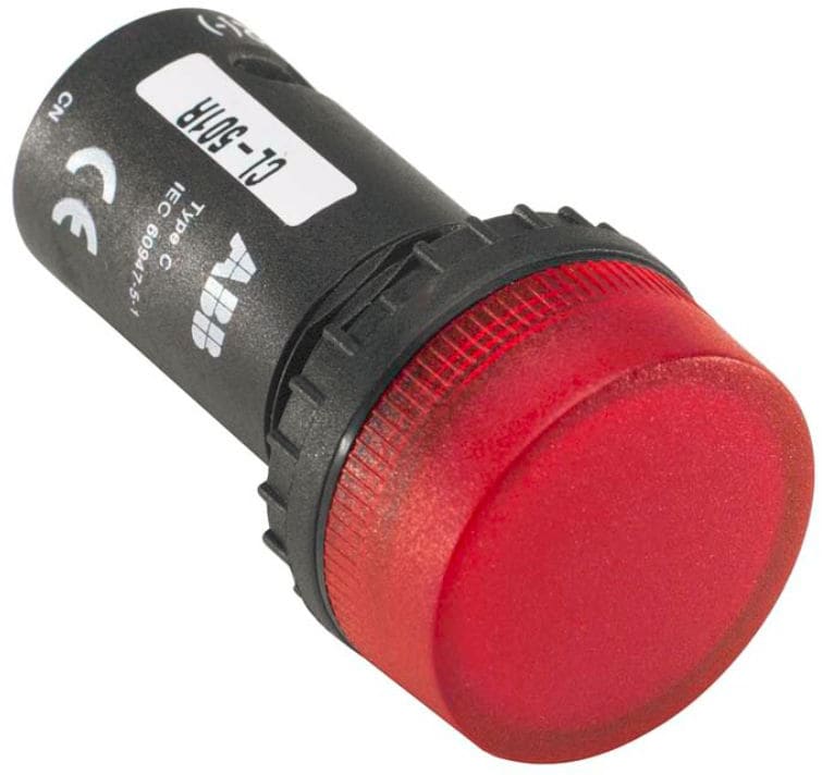 ABB SPA ABBCL2542R CL2-542R LAMP. LED ROSSO, 380-415VCA