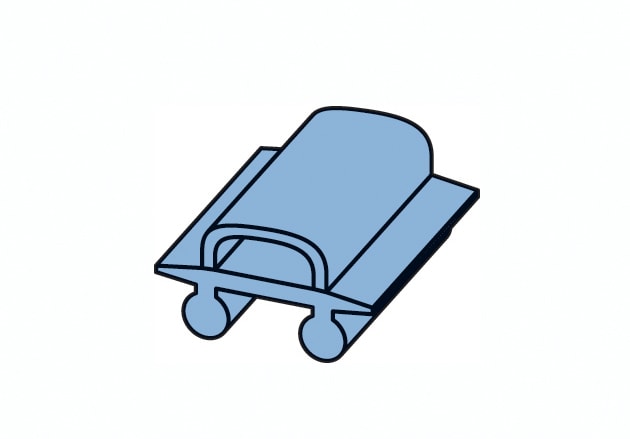 GRAFOPLAST SRL - GRA150/10 TARGH. X BINARIO MM.10 500 PZ