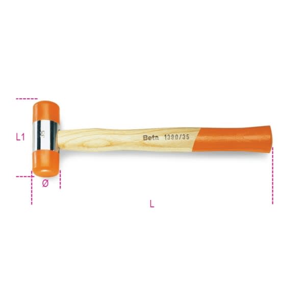 BM S.P.A. - BMM013900060 MAZZUOLE BATTENTI PLASTICA 60