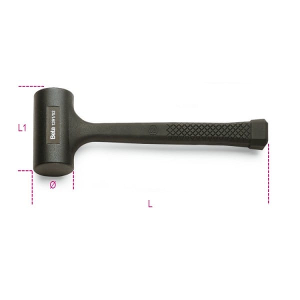 BM S.P.A. - BMM013910155 MAZZUOLE GOMMA ANTIRIMBALZO 55