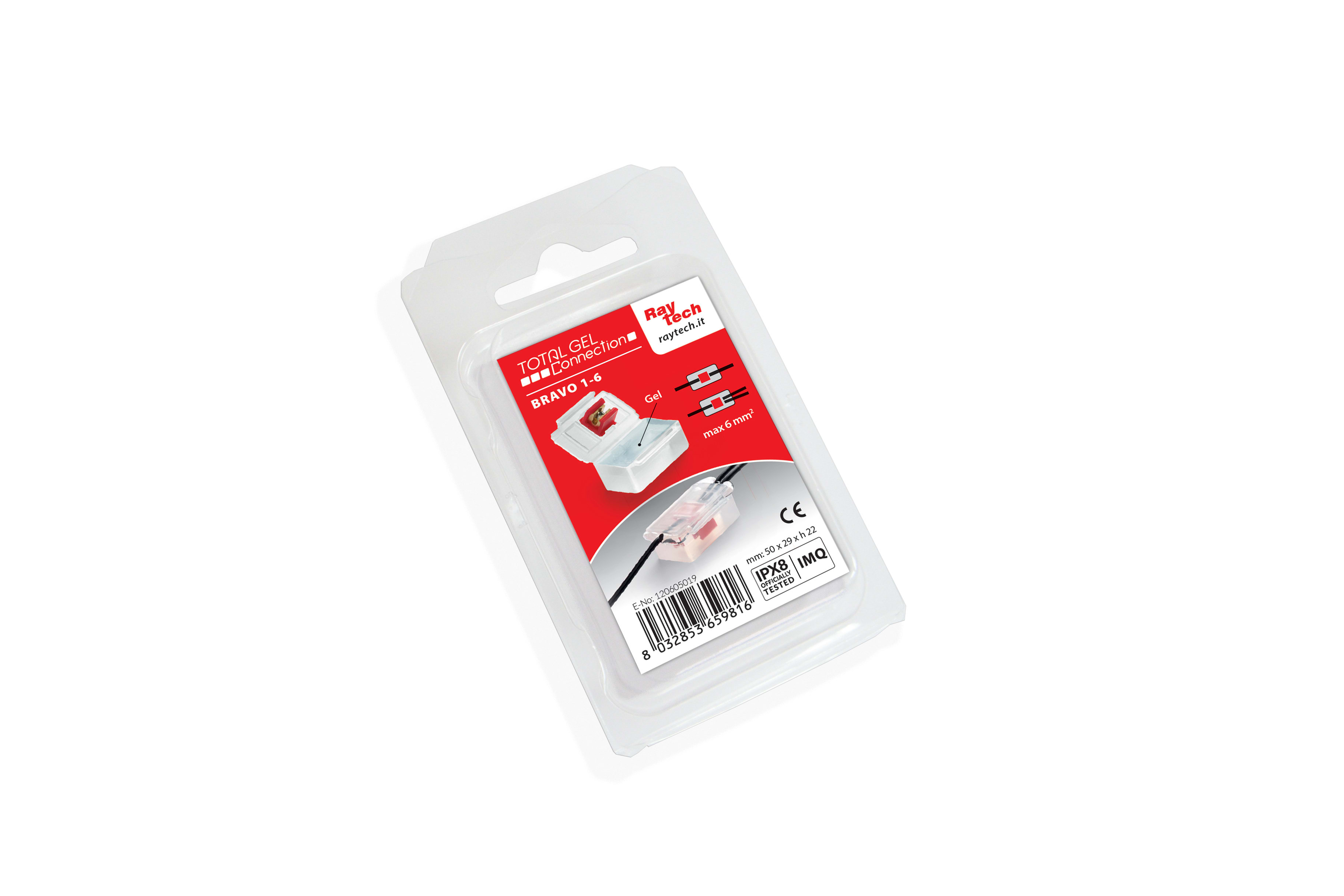 RAYTECH SRL RYTBRAVO1-6 BRAVO 1-6 MICRO MORSETTERIA UNIP. (CF 1