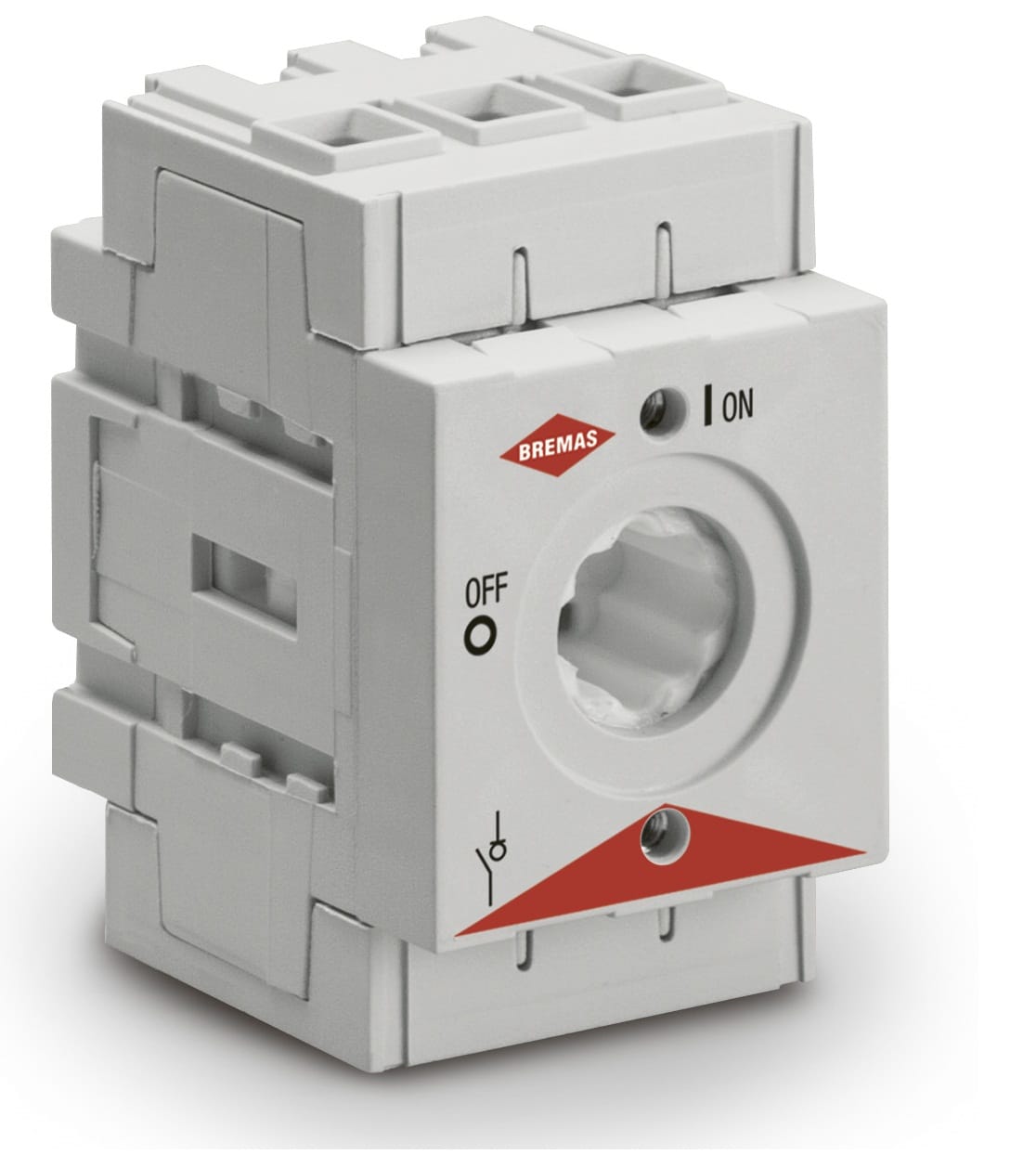 BREMAS ERSCE - BRMDS0323RRK6 SEZ 3P 32A RQ 28MM GR/N 67X67MM 3LUC
