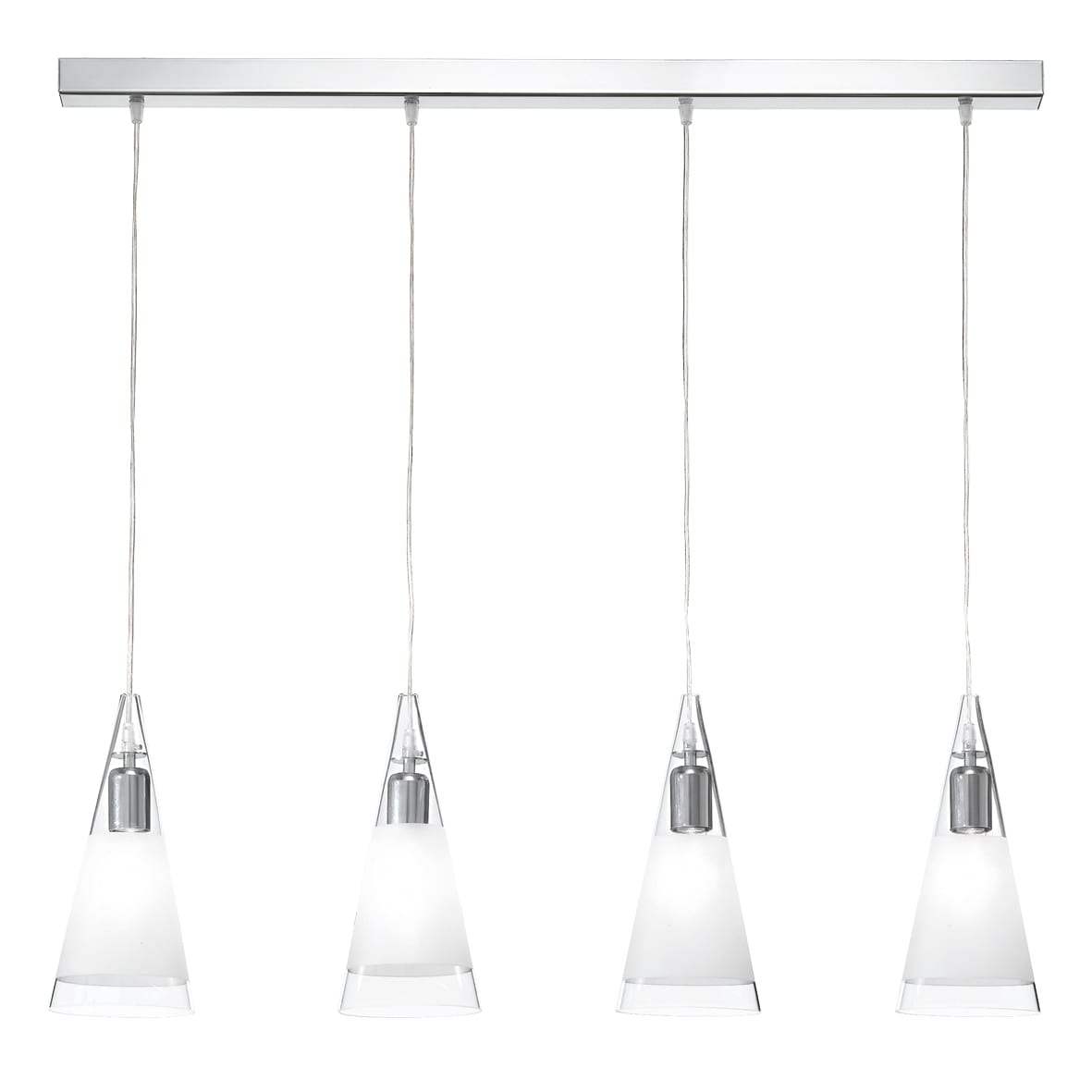 ROSSINI ILLUMINAZI - RSSBS.10610-4 SOSPENSIONE IN VETRO CONICO