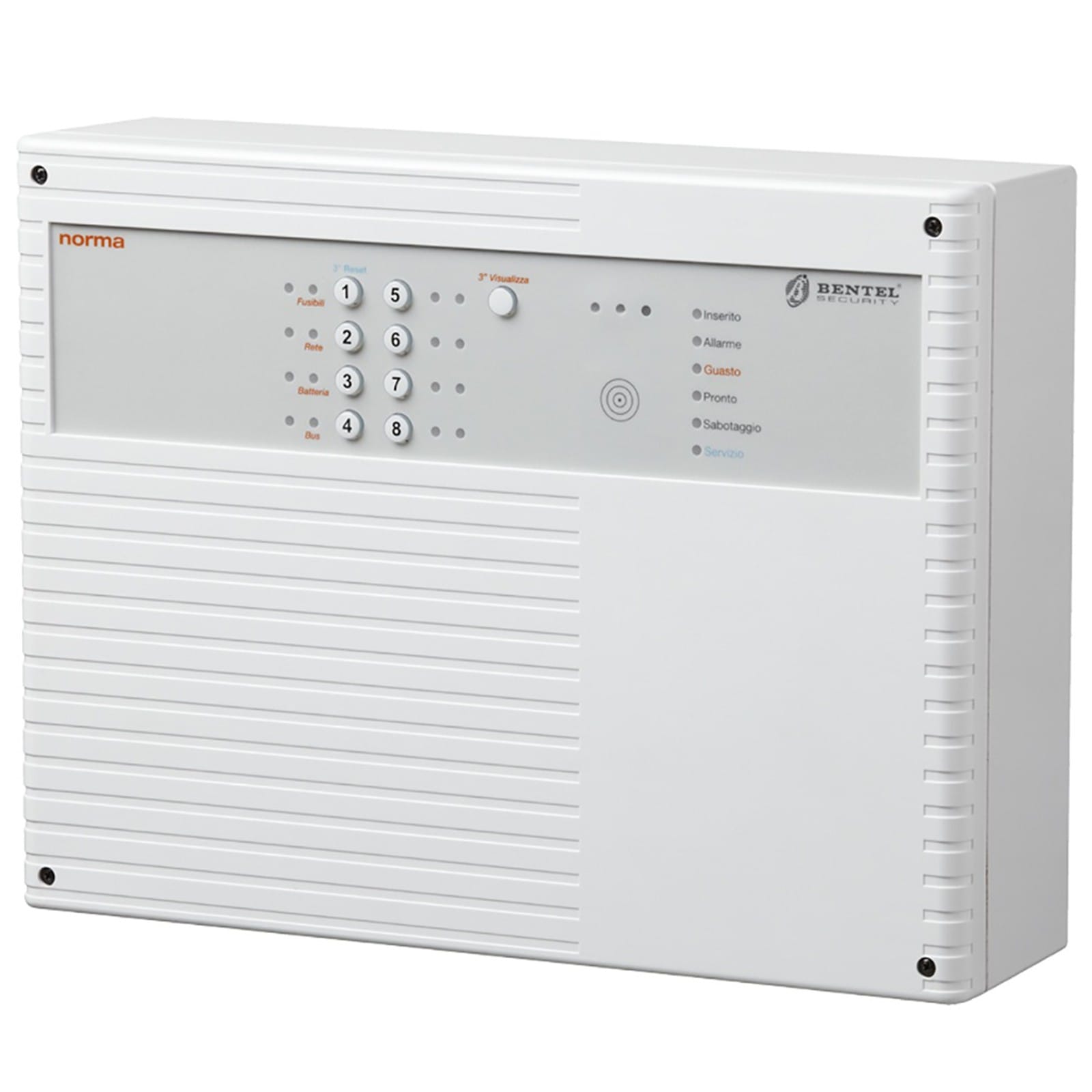 BENTEL SECURITY SR - BSYNORMA CENTRALE ALLARME 8 ZONE CHIAVE PROSSIMIT