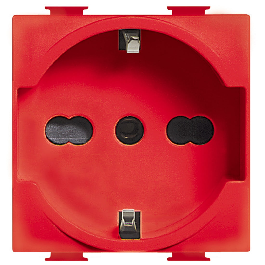 BTICINO BTIA5440V16RAB MATIX - PRESA STD TED-ITA ROSSA ANTIBATT