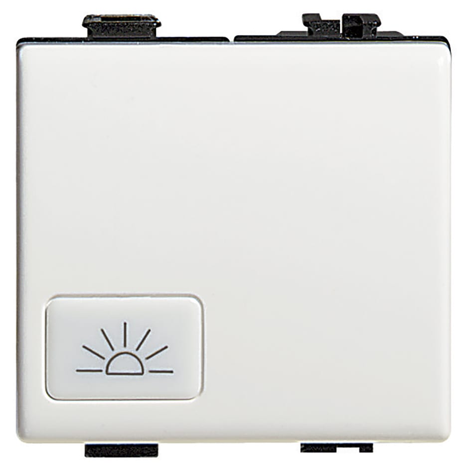 BTICINO S.P.A. - BTIAM5005M2AA MATIX - PULSANTE NO 1P 10A 2M LAMP BIANC