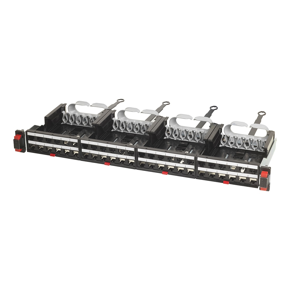 BTICINO BTIC9048CHD BTNET -PATCH PANEL CON 4 CASSETTI HD VUO