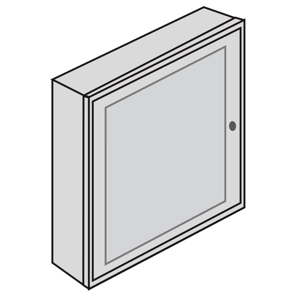 BTICINO BTIE109P/24D BTDIN - QUADRO DA PARETE LAMIERA 24 DIN