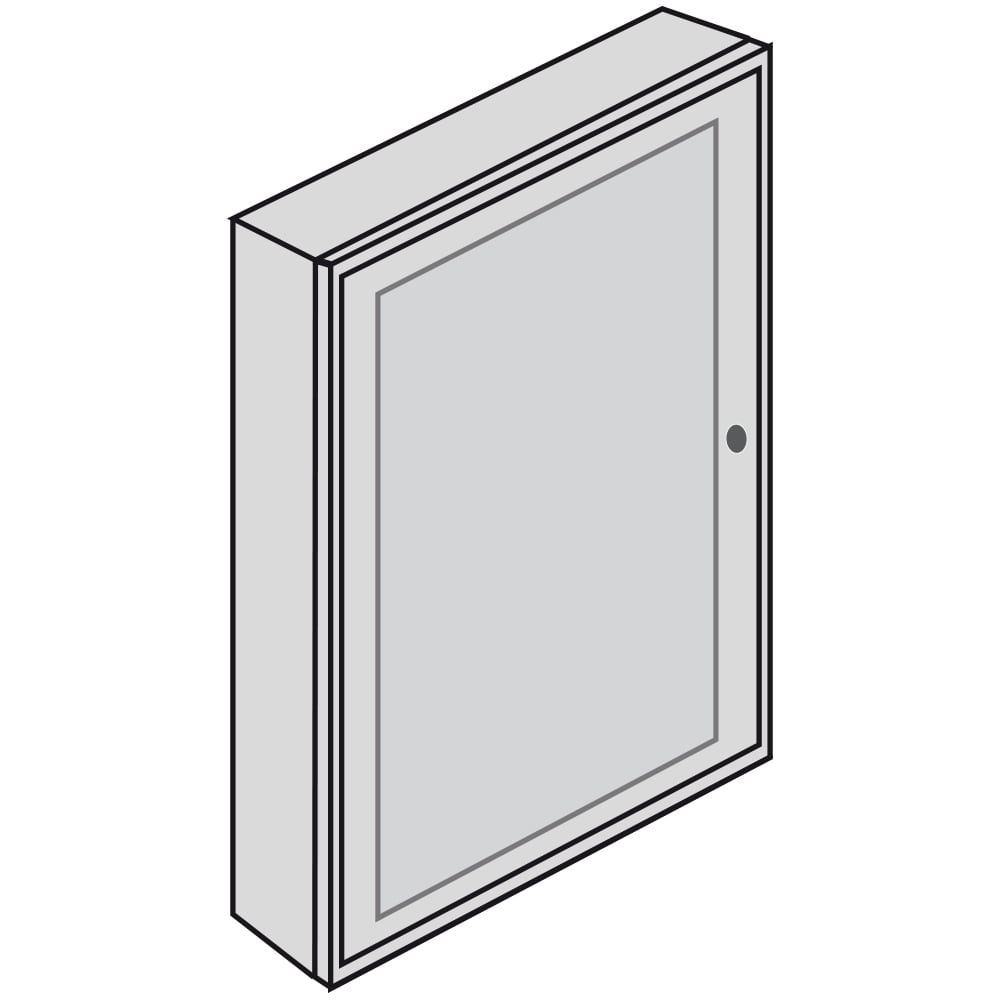 BTICINO BTIE109P/36D BTDIN - QUADRO DA PARETE LAMIERA 36 DIN