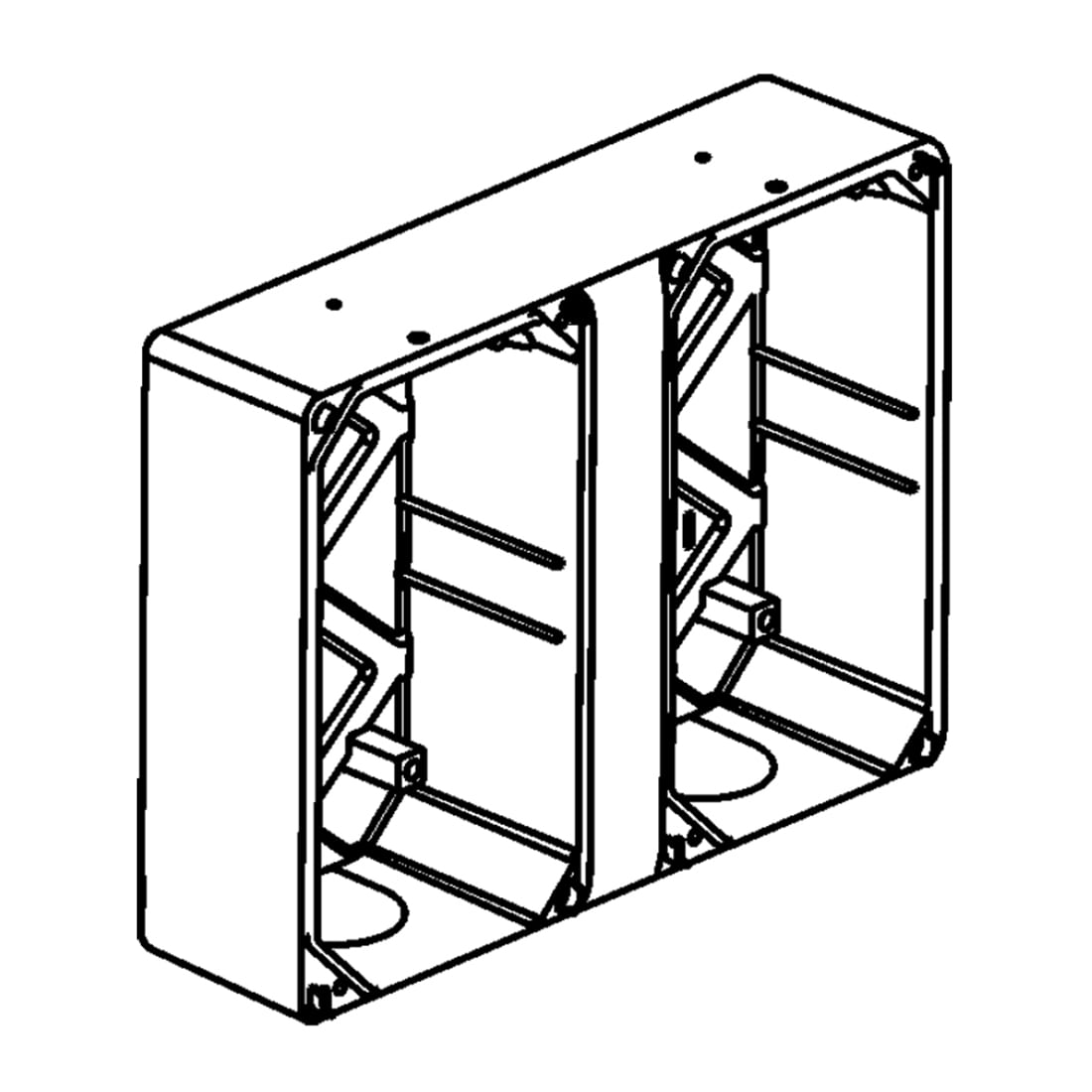 BTICINO BTIF107N12H IDROBOARD - SCATOLA ORIZZONTALE 12 MOD I