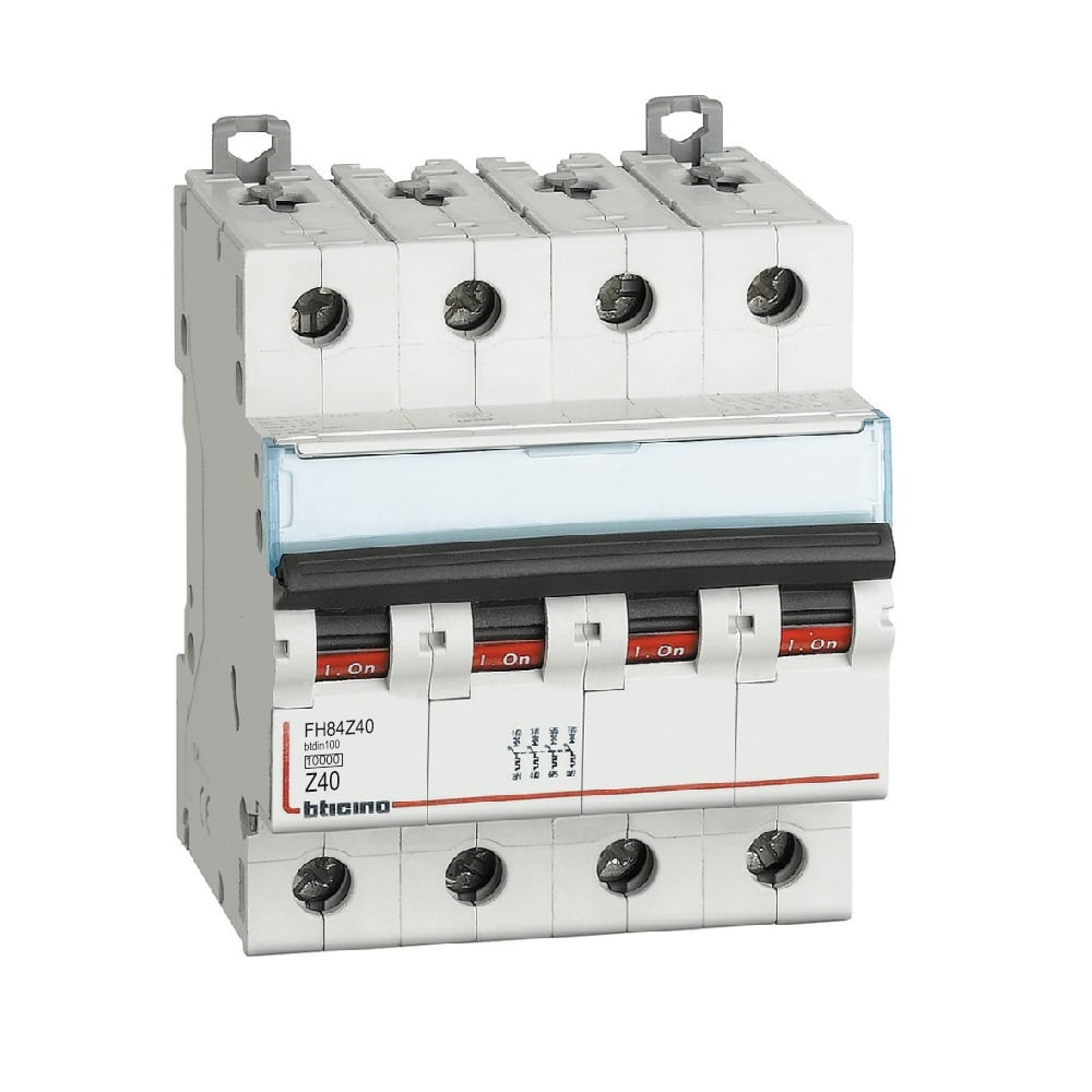 BTICINO BTIFH84Z40 BTDIN100 - MAGNETOT 4P CURVA Z 40A 10KA