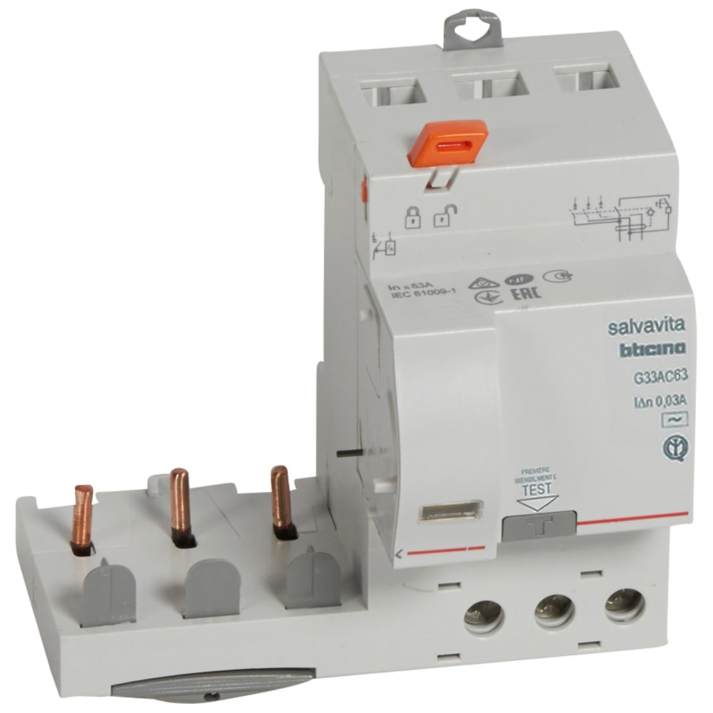 BTICINO BTIG33A63 BTDIN-BDA G2 63A 3P 30MA A