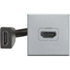 BTICINO - BTIHC4284 Anschlussdose HDMI aluminium