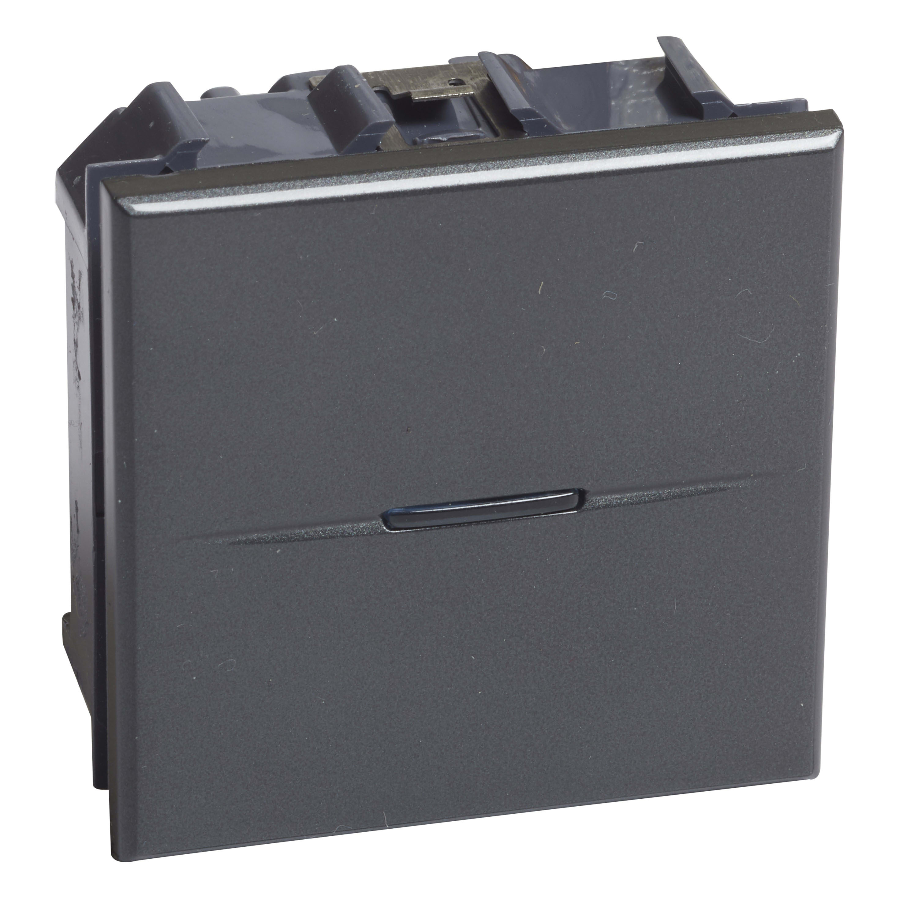 BTICINO BTIHS4003M2N AXO - DEVIATORE AX 1P 10A 2M ANTRACITE