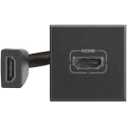 BTICINO - BTIHS4284 Anschlussdose HDMI anthrazit