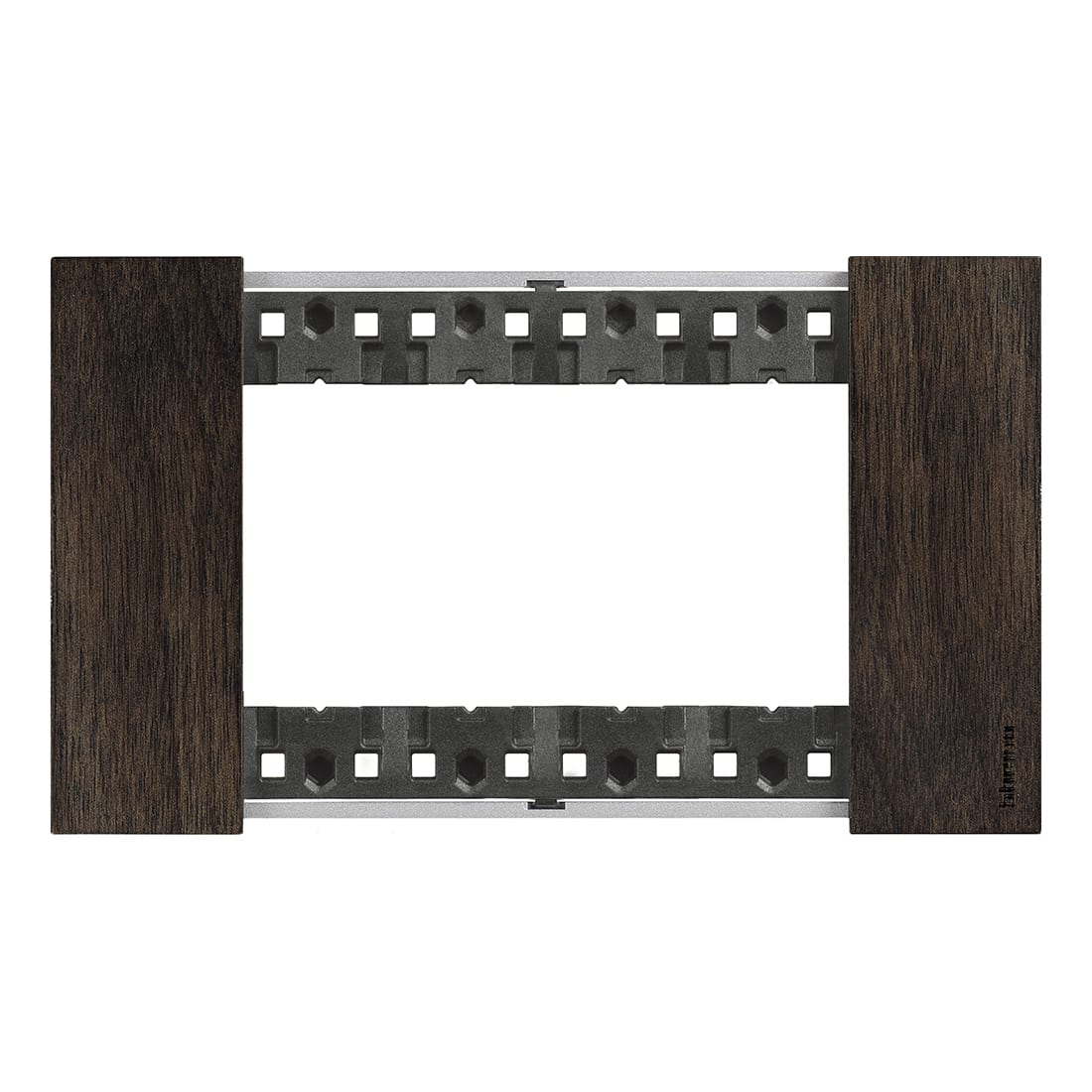 BTICINO BTIKA4804LG L.NOW- PLACCA 4P NOCE