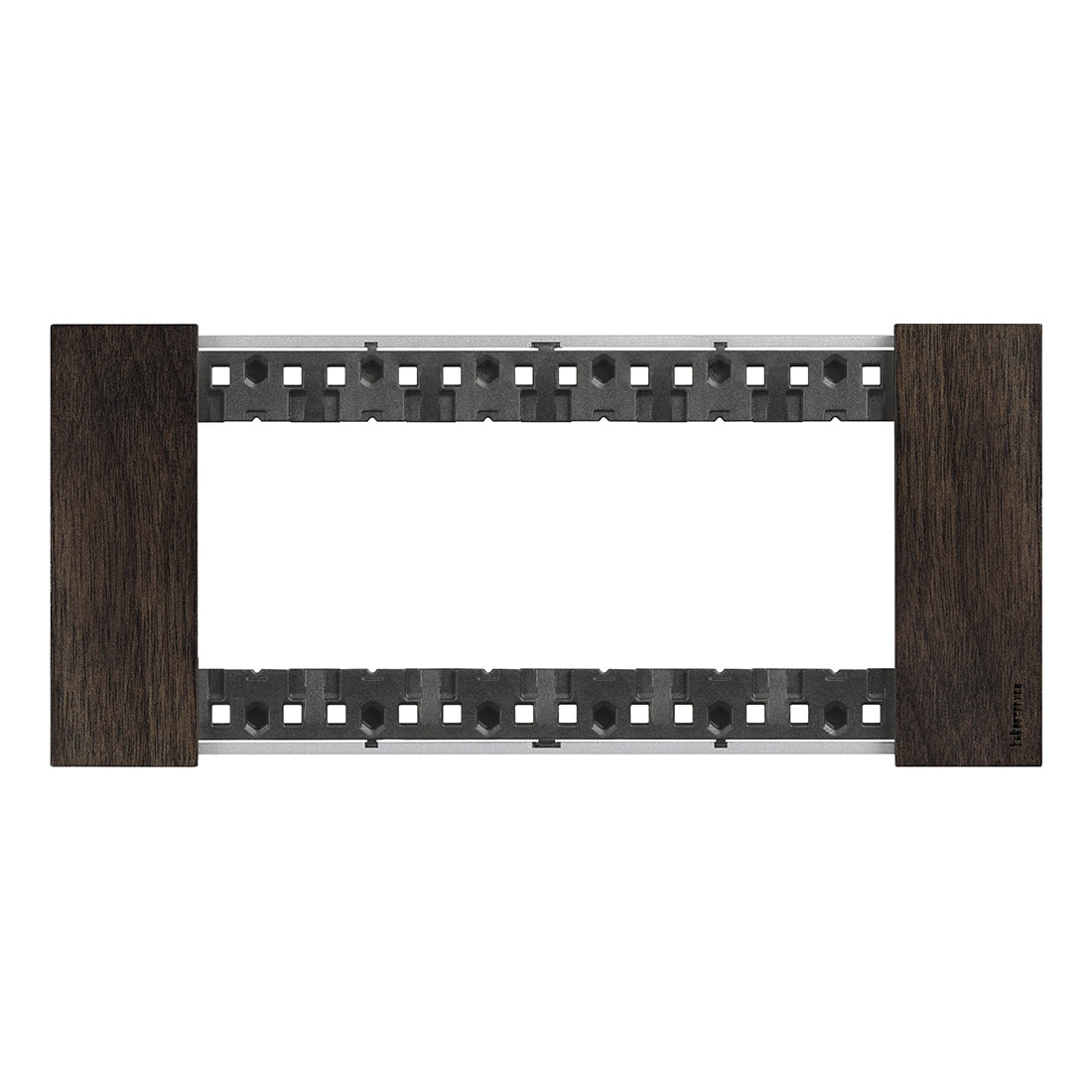 BTICINO BTIKA4806LG L.NOW- PLACCA 6P NOCE
