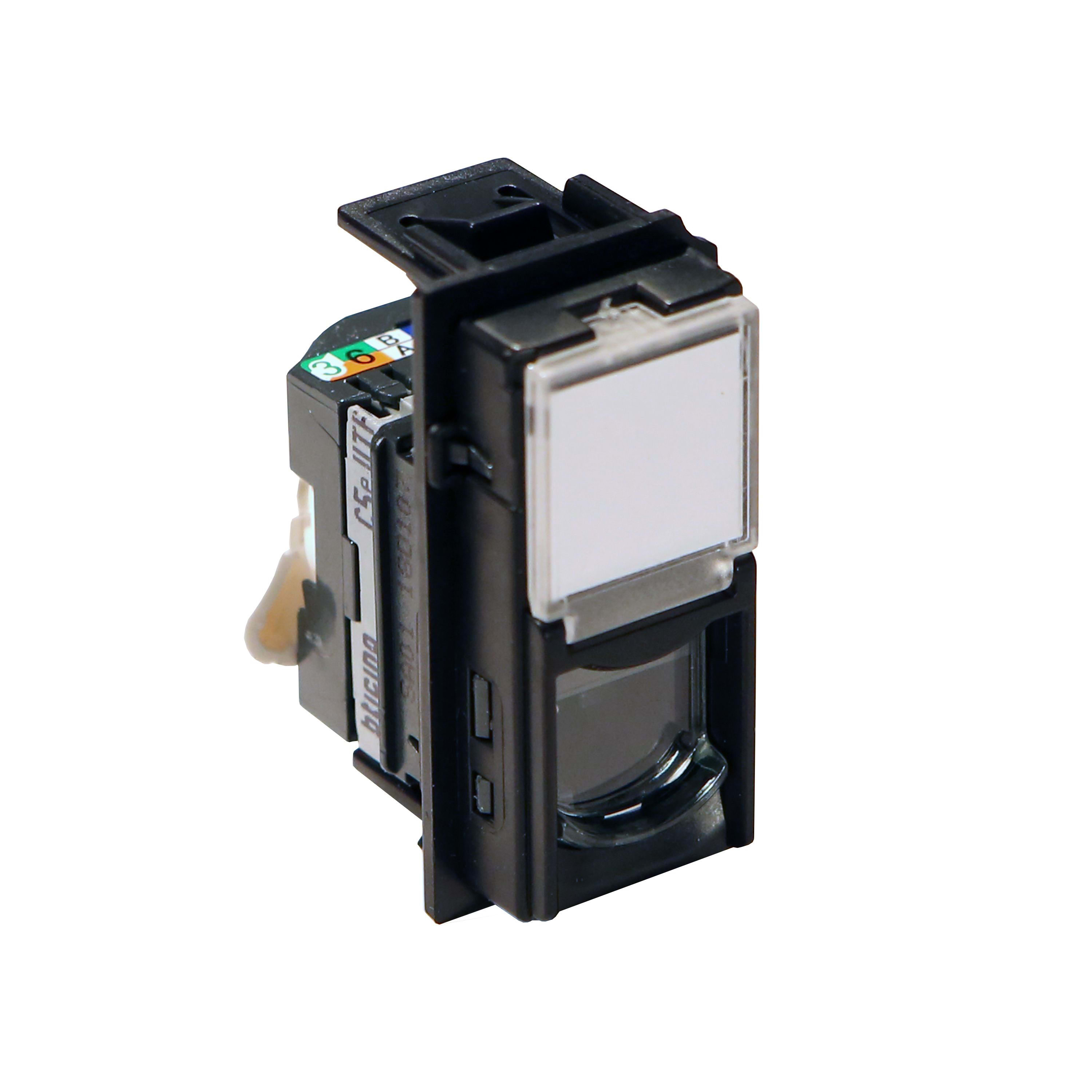 BTICINO BTIKG4279C5E BTNET -L.NOW RJ45 TOOLLESS UTP CAT5E NER
