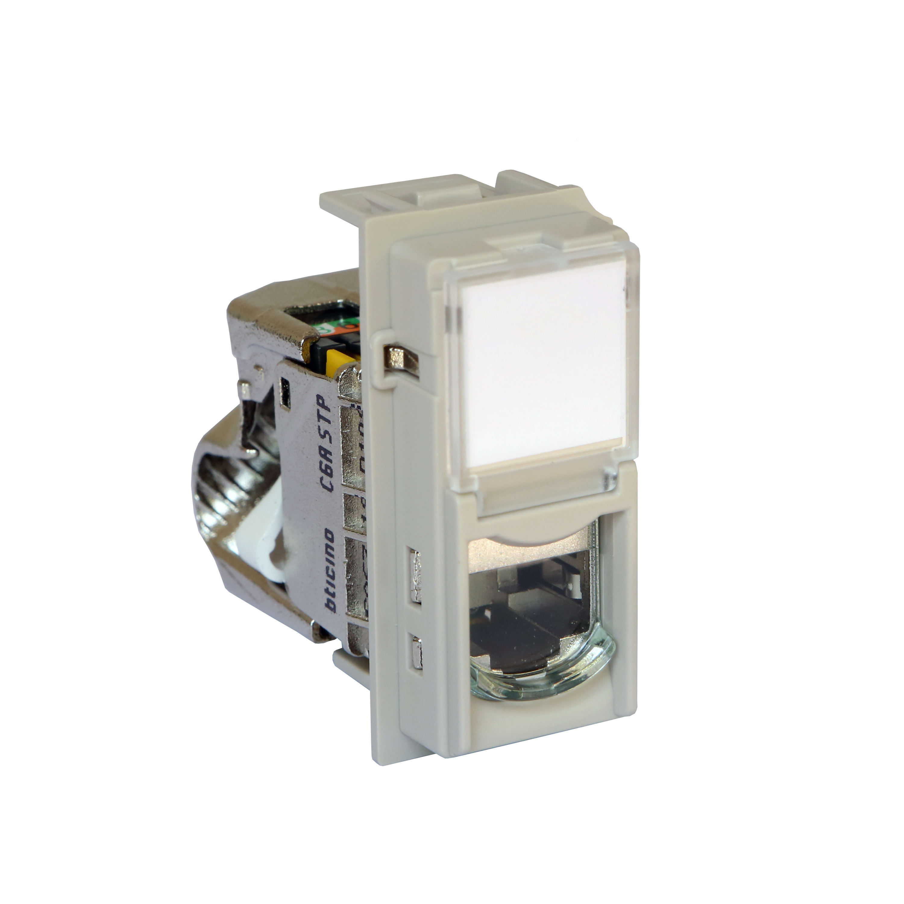 BTICINO BTIKM4279C6AS BTNET -L.NOW RJ45 TOOLLESS STP CAT6A SAB