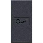 BTICINO - BTIL4916B Axial-Wippe Treppe 1-Modulig Anthrazit