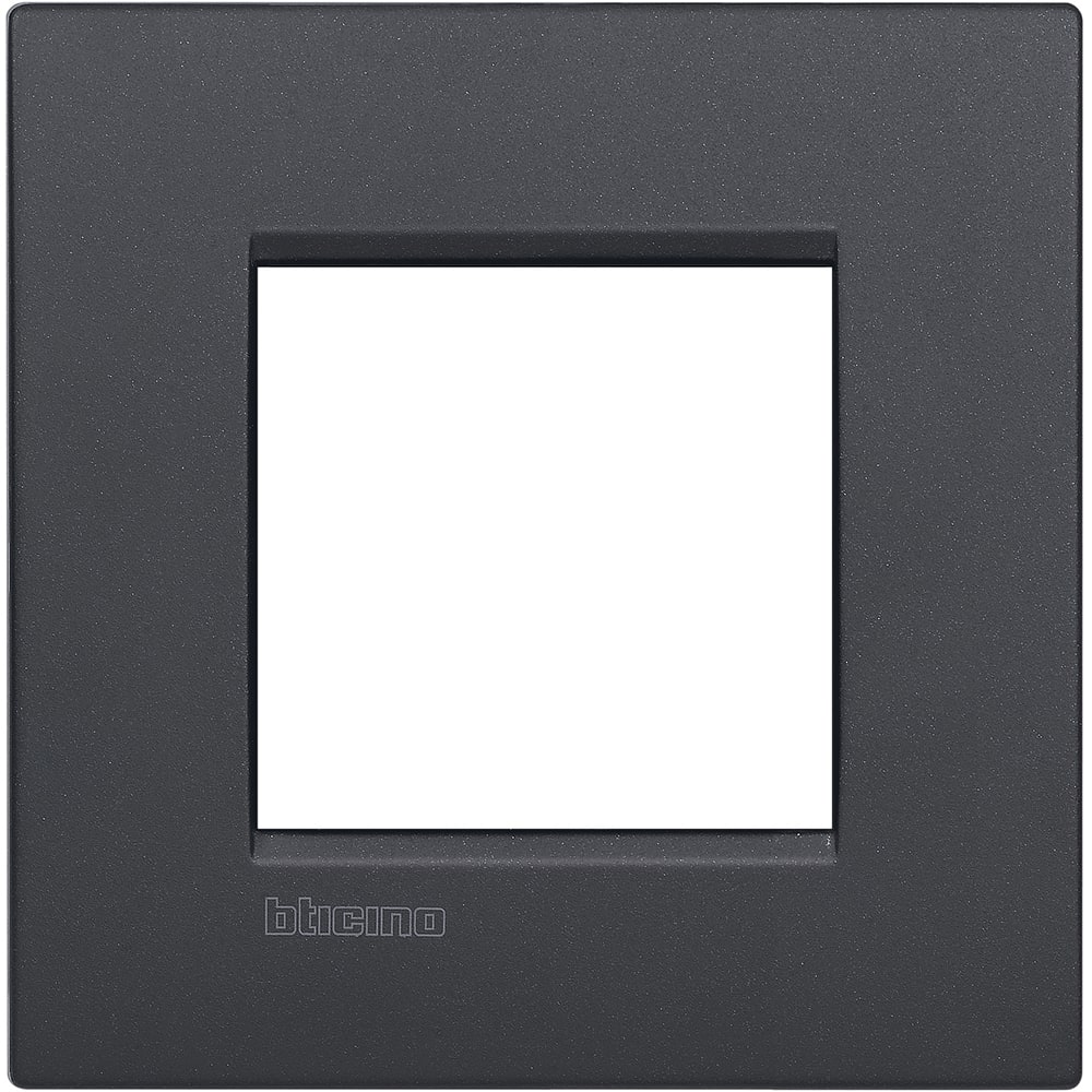 BTICINO BTILNE4802AR LL - PLACCA 2P ANTRACITE