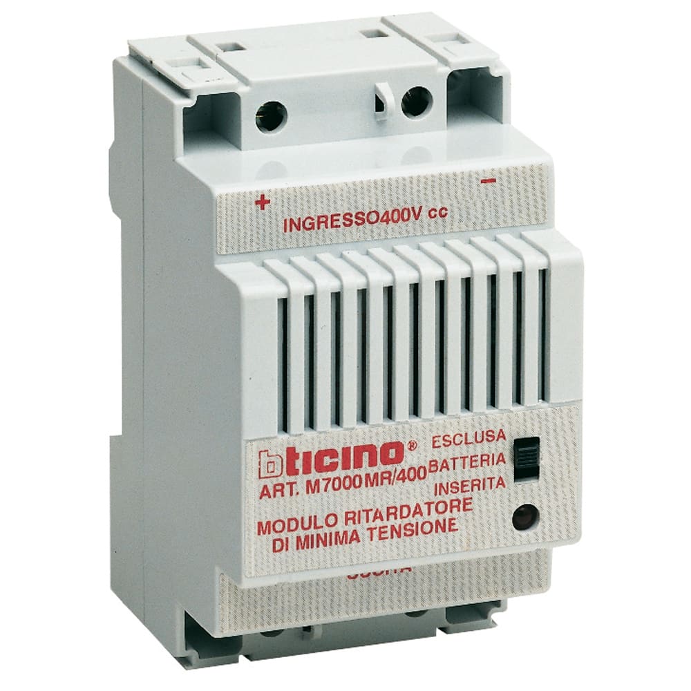 BTICINO BTIM7000MR/400 MEGATIKER - MODULO RITARD MIN TENS 400V