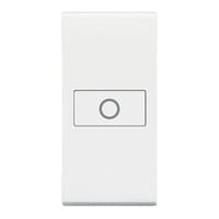 BTICINO BTIN4916A Axial-Wippe + Licht 1-Modulig Weiss