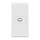 BTICINO - BTIN4916D Axial-Wippe + Glocke 1-Modulig Weiss