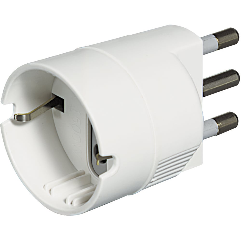BTICINO BTIS3624DBOX ESP - ADATTAT. SPINA 16A/PRESA P30 BCO