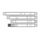 BTICINO - BTITKC630 KIT COLLEGAM M630 ORIZ BARRE FINO 630A I