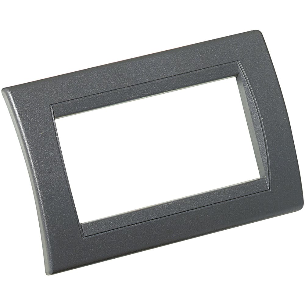 BTICINO BTIW11120GR INTERLINK - PLACCA CURVA 4P RESIN LIVIN
