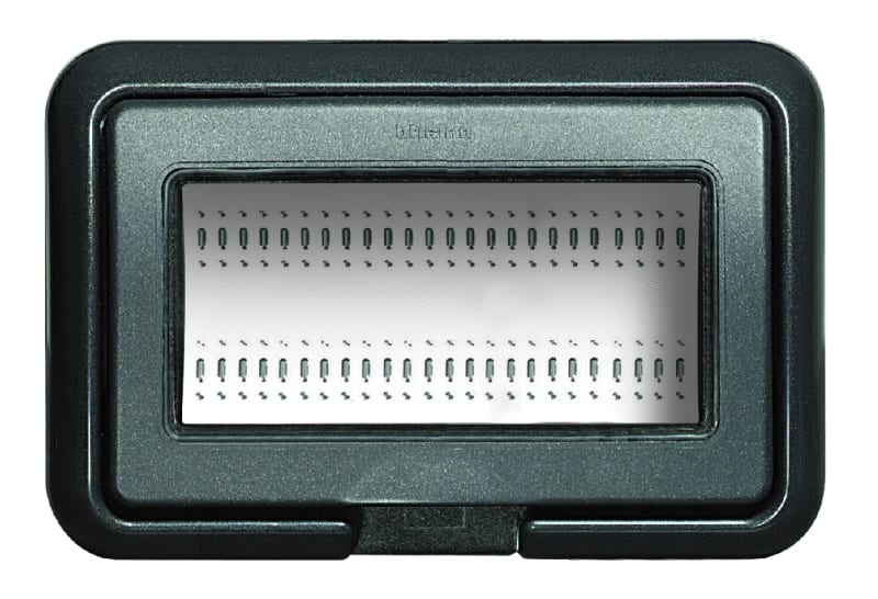 BTICINO S.P.A. - BTI24604L IDROBOX LUNA - COPERCHIO IP55 4P GRIGIO
